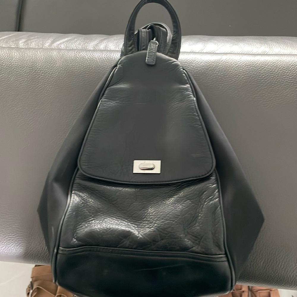 Black backpack